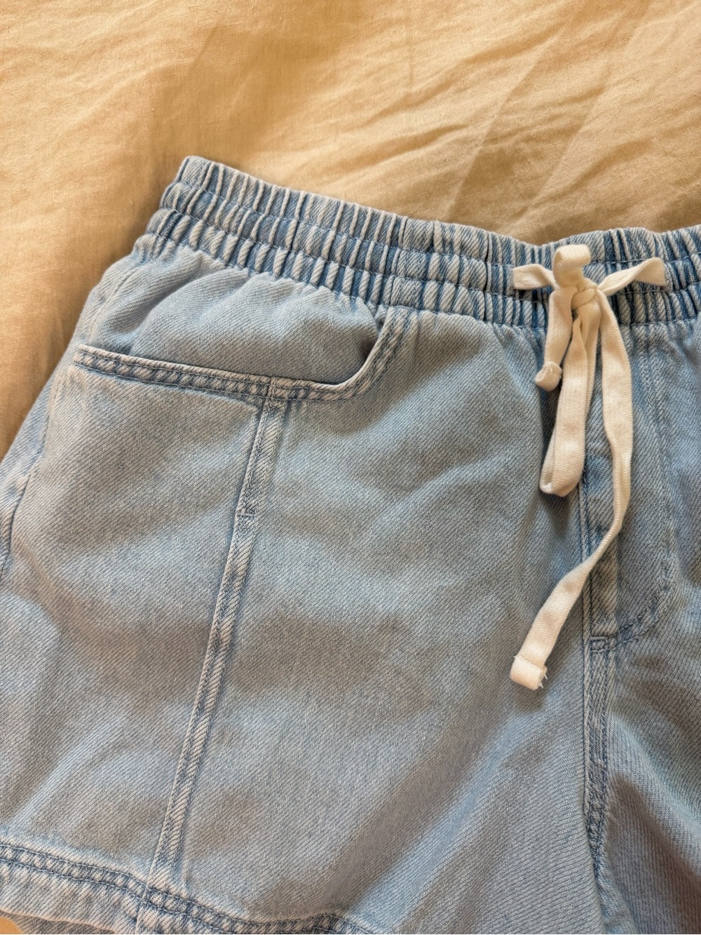 Universal Thread Light Blue Drawstring Shorts - Picture 3 of 4